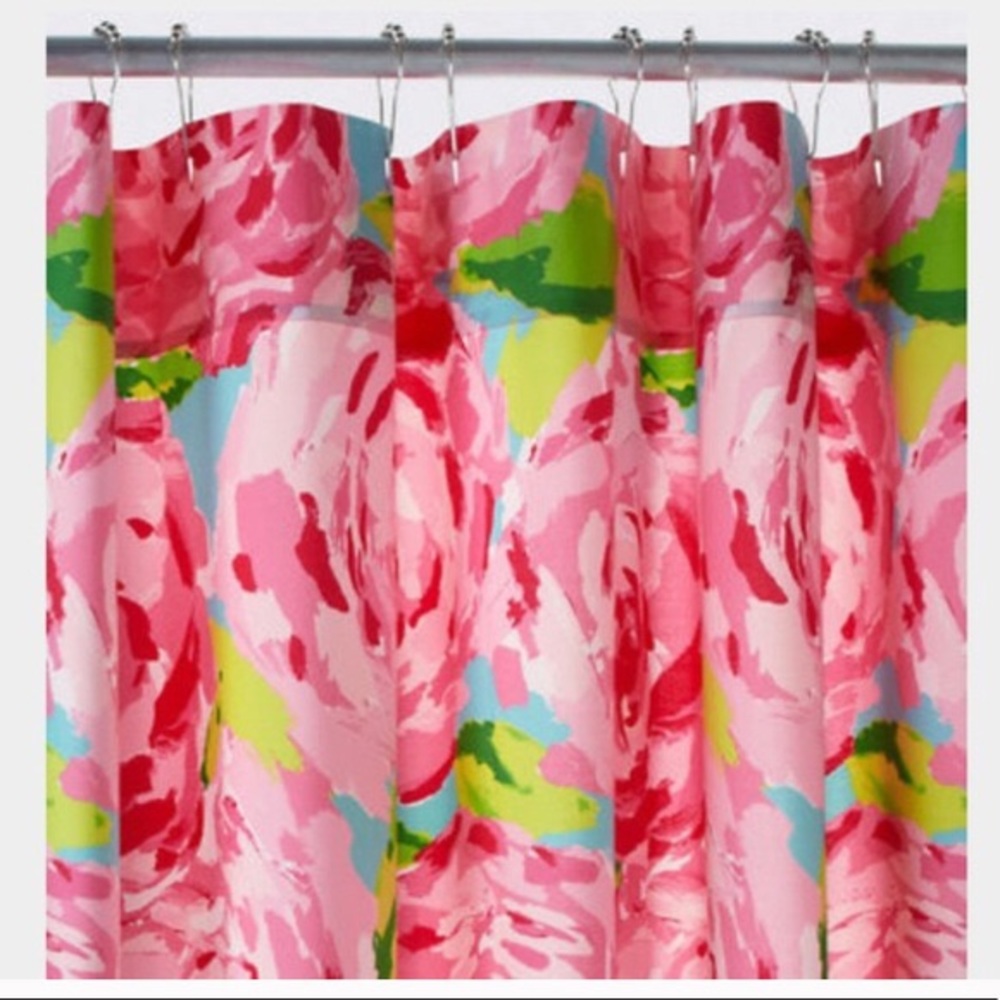 Lilly Pulitzer Shower Curtain ‘First Impressions’